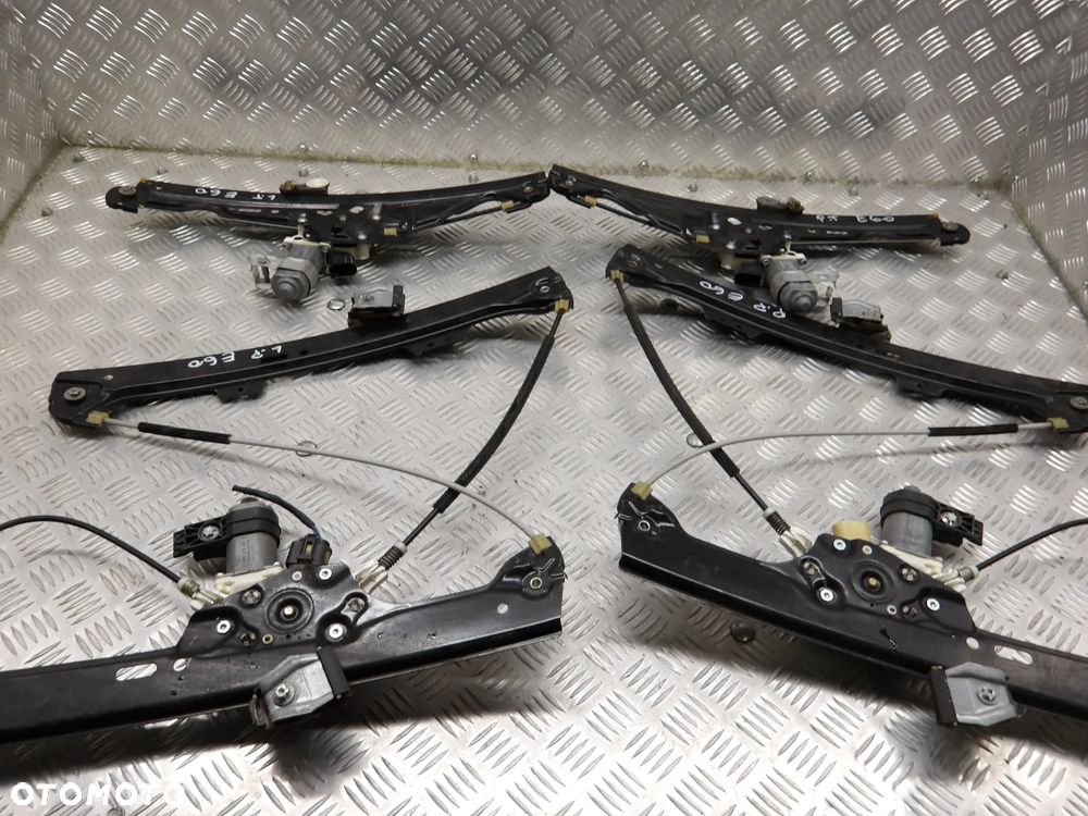 BMW E60 LIFT 07-10 PODNOŚNIK SZYBY PRAWY LEWY PRZÓD TYŁ - 1