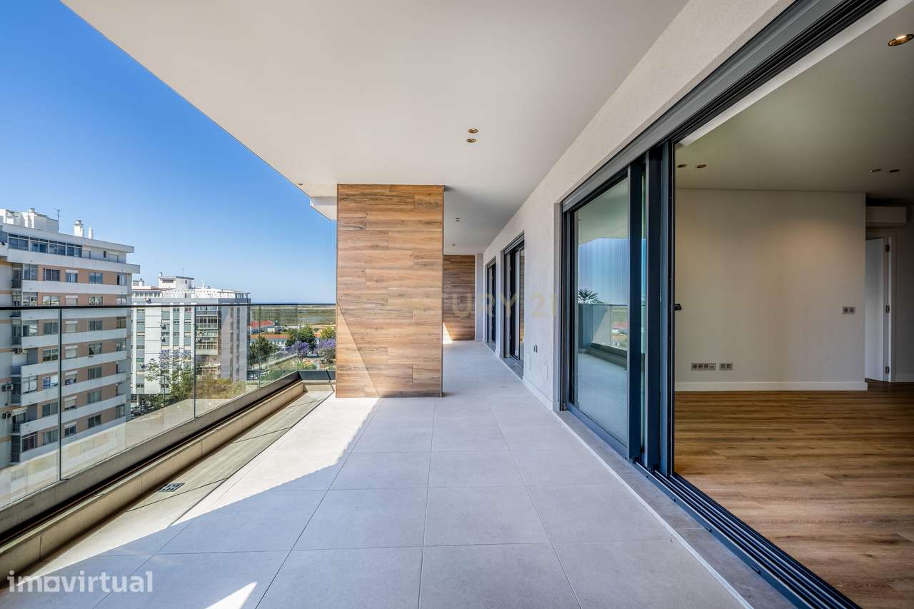 APARTAMENTO T2 NOVO DE LUXO EM FARO  PISCINA | GINÁSIO | DOMÓTICA E PA - Grande imagem: 3/36
