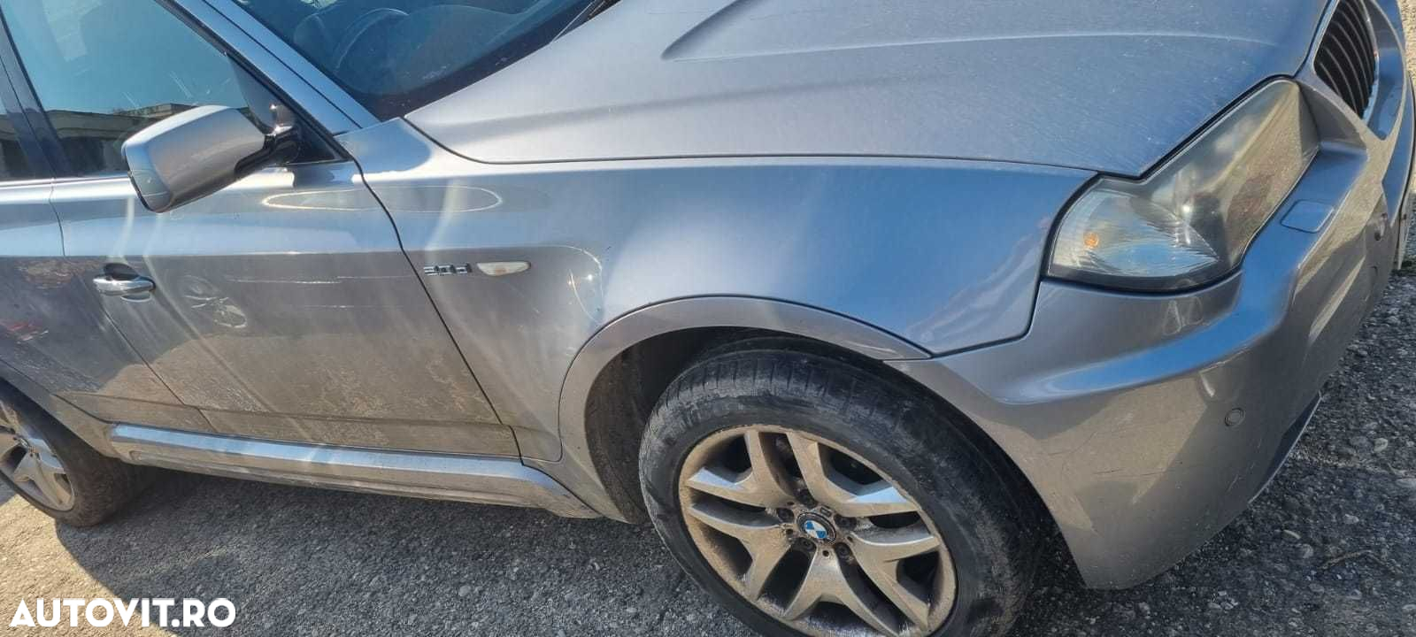 Capota aripa faruri bara usa trager BMW X3 e83  culoare Silbergrau A08 - 4