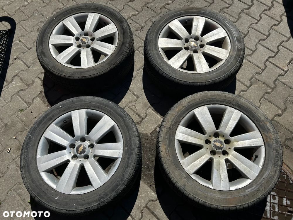 KOŁA FELGI ALUMINIOWE 18" 235/55R180 7J ET45 5X115 CHEVROLET CAPTIVA - 1