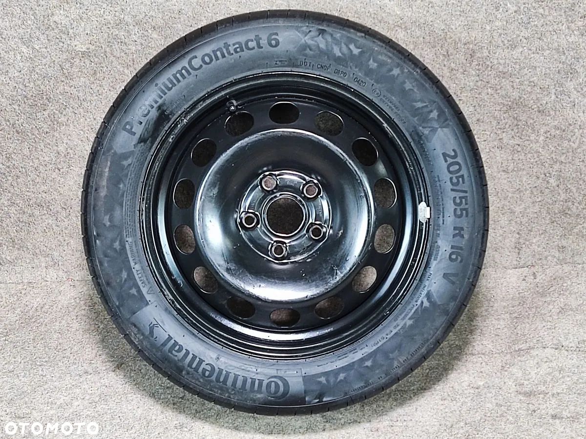Skoda octavia III Koło Zapasowe z Opona Letnia 205/55 R16 - 1