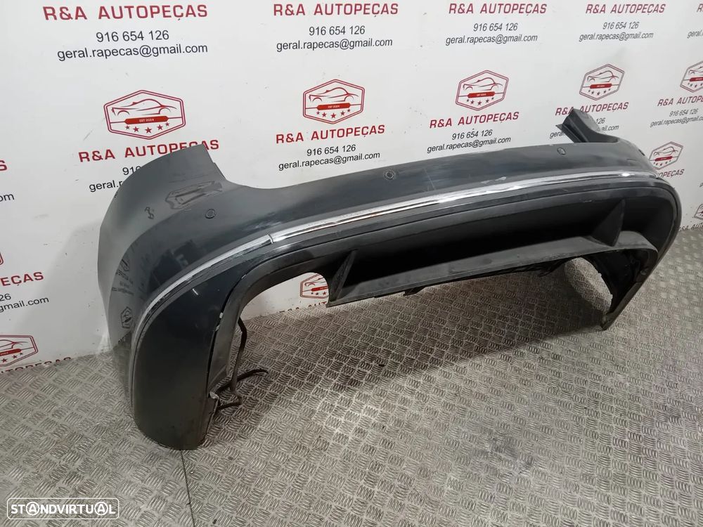 Parachoques Trás Traseiro Passat B7 Carrinha Avant Original com Sensores - 4