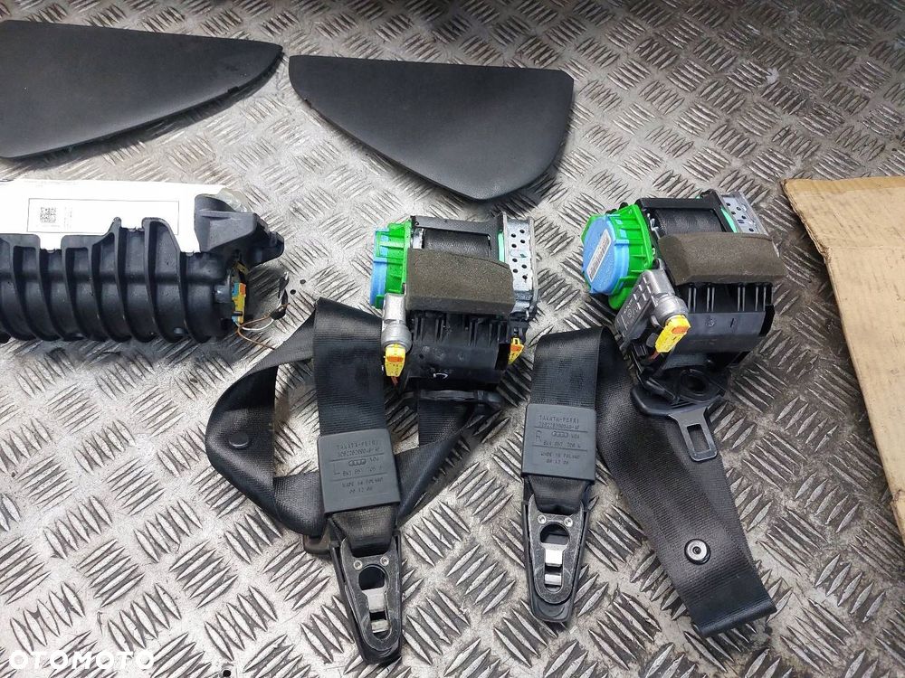 ZESTAW AIRBAG POSTRZAŁOWY KOKPIT  AUDI A4 B8 - 6