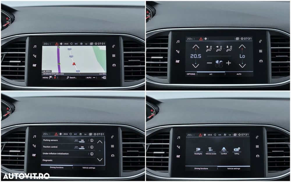 Peugeot 308 1.2 L PureTech Turbo S&S Allure Pack - 9