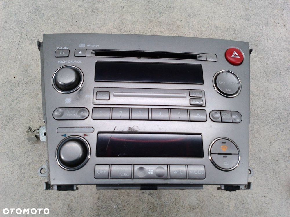 RADIO FABRYCZNE SUBARU OUTBACK III 86201AG430 Y37-1102-73 - 11