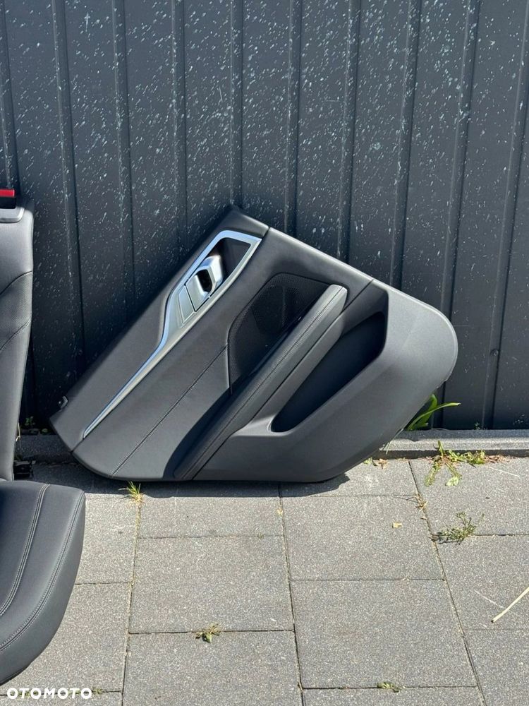 FOTELE TAPICERKA BMW M8 F92 G15 SPORTOWE MPAKIET SKÓRA MERYNOS CZARNA - 6