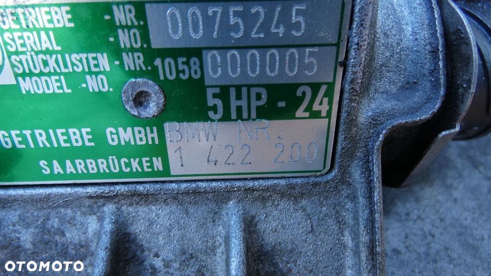 BMW  E31 840 SKRZYNIA BIEGÓW 1422200 5HP-24 - 3