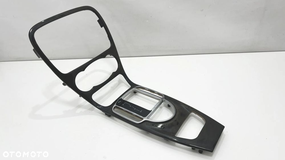 Ramka środkowa konsoli panel dekor drewno Mercedes SL R230 W230 SL500 SL350 - 2