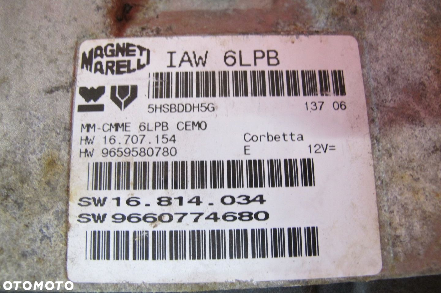 PEUGEOT 807 2.0 16V RFJ 307 CC C4 PICASSO CITROEN C8 C5 STEROWNIK KOMPUTER - 2