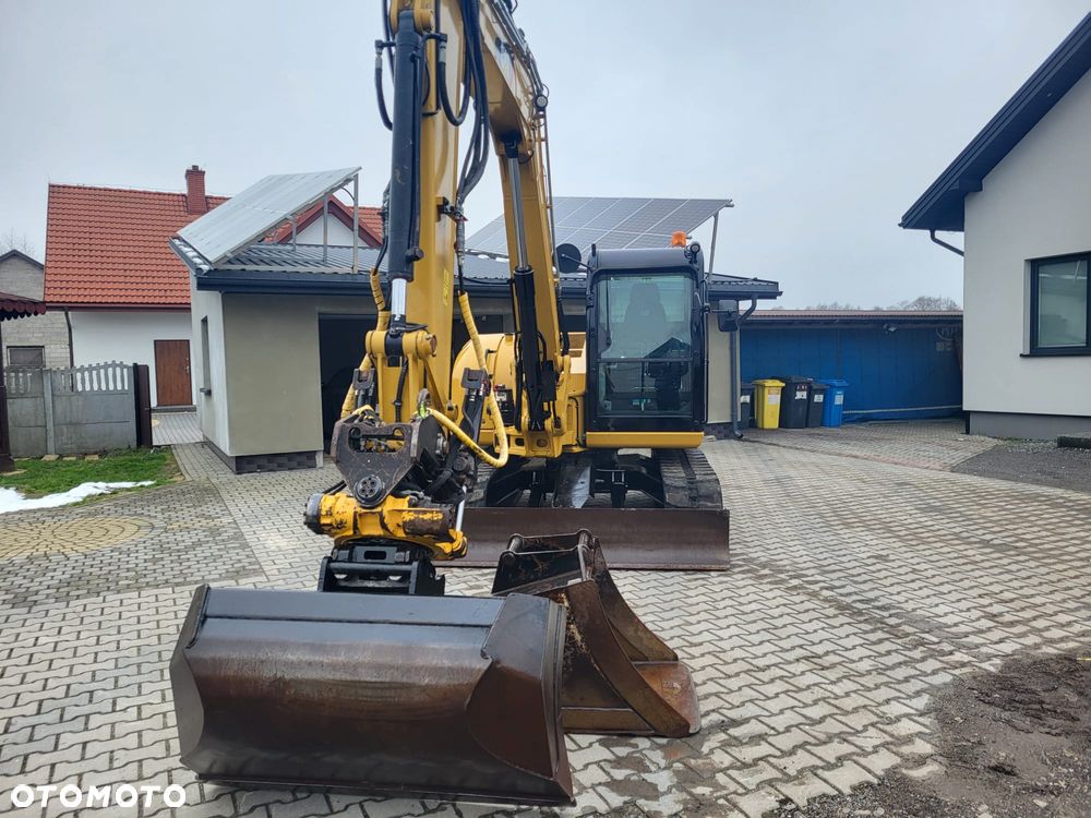 Caterpillar Koparka Caterpillar Cat 308 E2 CR 2017 rok 4600 mth rototilt engcon Kubota Takeuchi Tb290 - 8