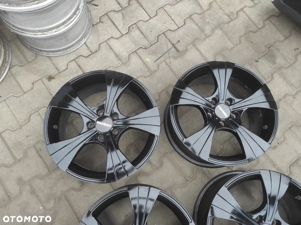 FELGI ALUMNIOWE ALUFELGI FELGI KOŁA 5X112 7.5J R17 ET47 CARMANI AUDI A3 8P A4 B6 B7 VW CADDY TOURAN PASSAT B5 B6 B7 EOS SIROCCO GOLF 5 6 KOMBI JETTA PLUS SEAT LEON 2 ALTEA TOLEDO 3 ALTEA XL SKODA OCTAVIA 2 SUPERB 1 2 WYSYŁKA !!!! - 4