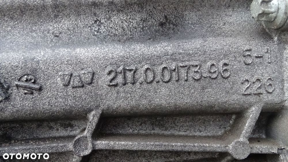 SKRZYNIA BIEGÓW 2170000945 BMW E81 116i 2.0 - 3