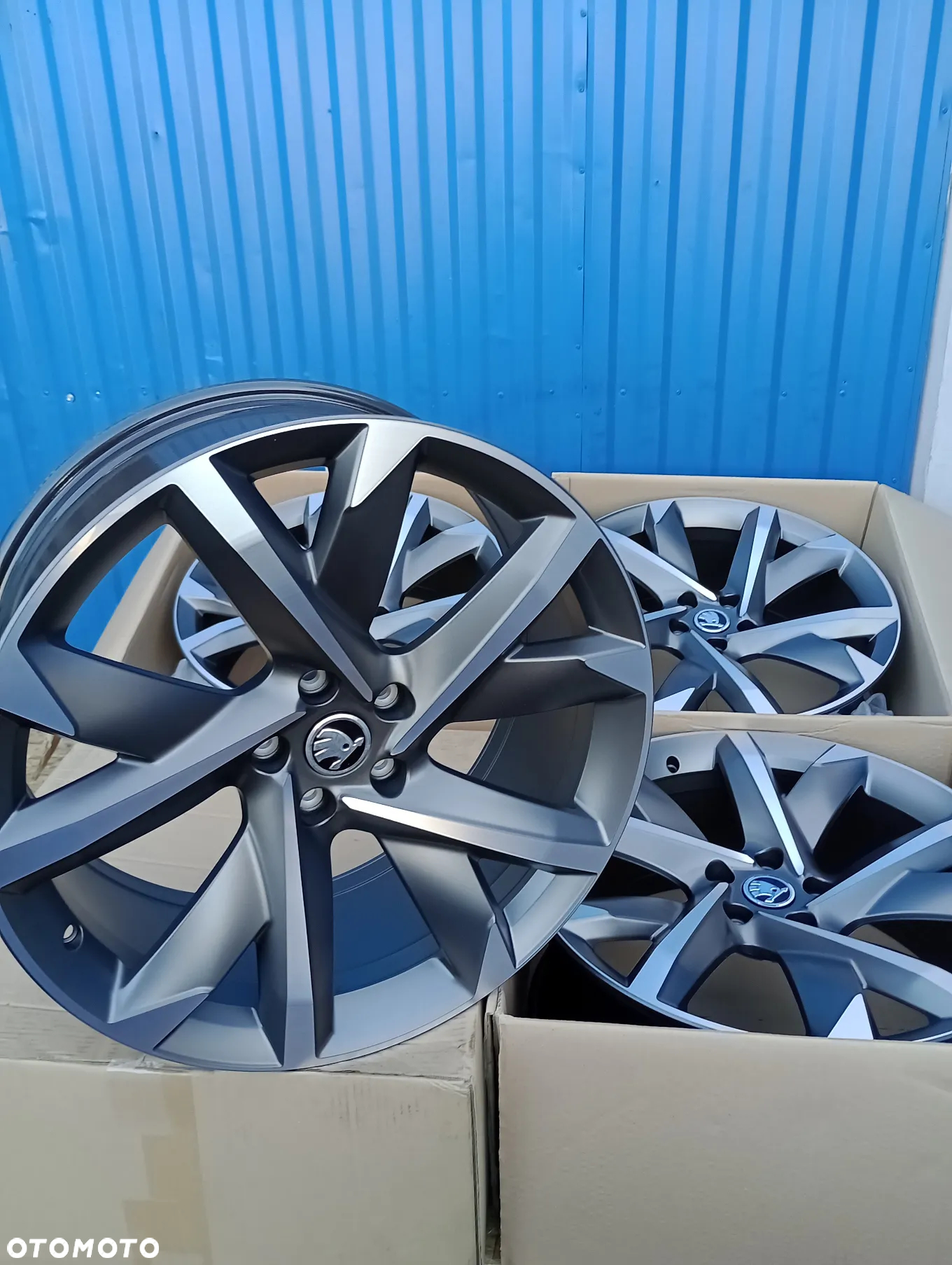 FELGI ALUMINIOWE 5x112 R20 ET38 8,5J SKODA ELROQ ENYAQ IV KAROQ KODIAQ OCTAVIA - 9