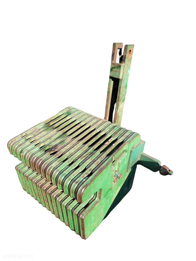 OBCIĄŻNIK WALIZKOWY, BALAST WAGA CAŁKOWITA - 800KG, JOHN DEERE - 3