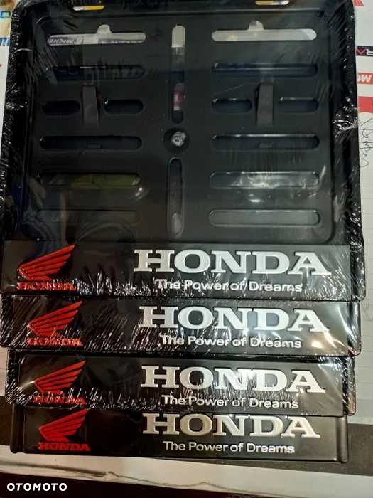 Motocyklowa Ramka do tablicy rejestracyjnej z nadrukiem 3D HONDA