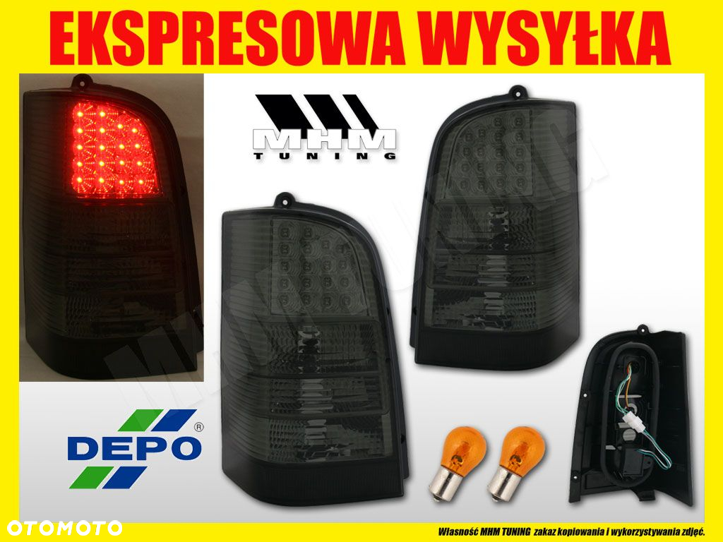 LAMPA TYL DIODOWE LED MERCEDES VITO V KLASA 638 - 2