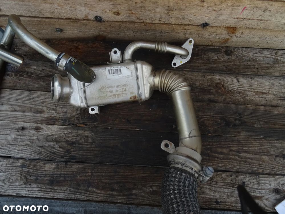 CHŁODNICA SPALIN EGR WYMIENNIK CIEPŁA 5802131785 PRZEWÓD CHŁODNICY 5801969379 FIAT DUCATO 2.3 MJET - 3