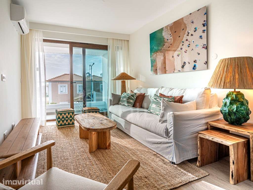 Apartamento T2+1 com terraço e piscina na cobertura, Porto Covo - Grande imagem: 3/27