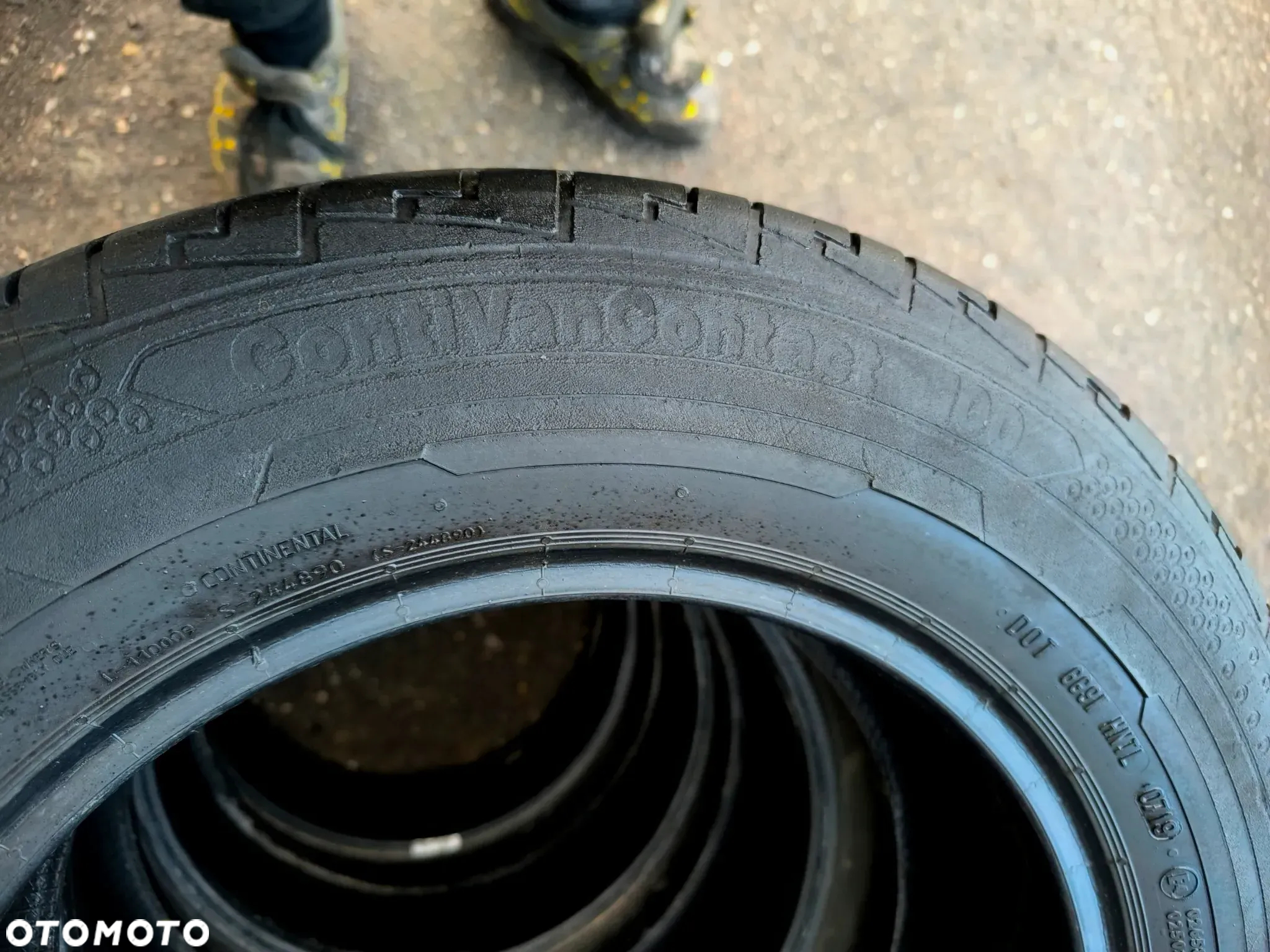 195/65R15 95T XL Opony Letnie Lato CONTINENTAL ContiVanContact 100 7mm Legnica ALU-RAD 195/65 - 10