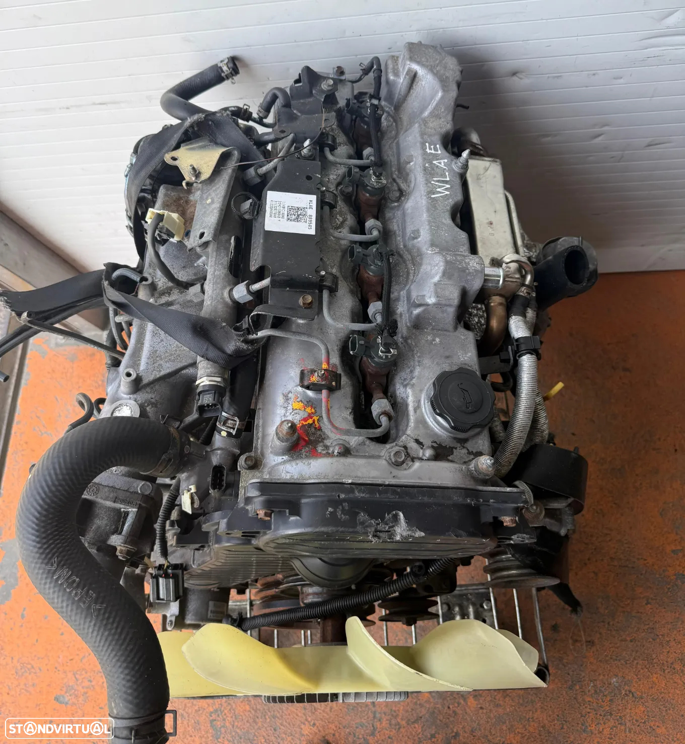 Motor Ford Ranger 2.5 TDCi Ref: WLAE Ano 2008 - 4