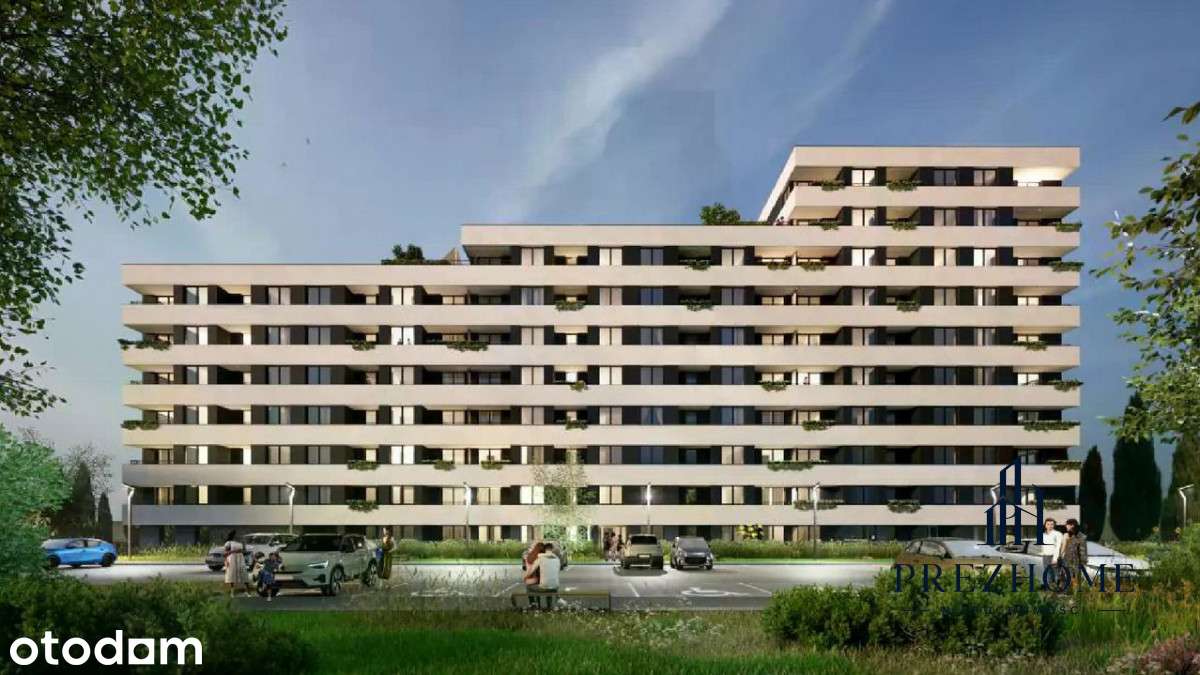 2 pokoje z loggią | Mistrzejowice | 39,57 m²