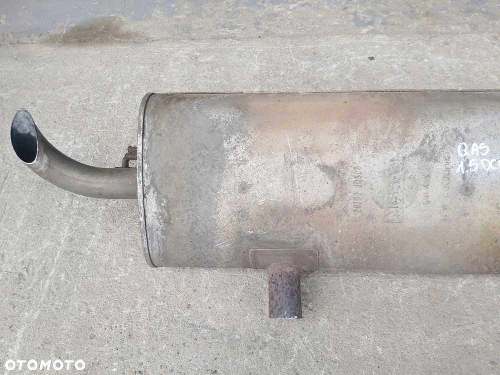 Nissan Qashqai I J10 tłumik końcowy wydech 1,5 dCi - 3