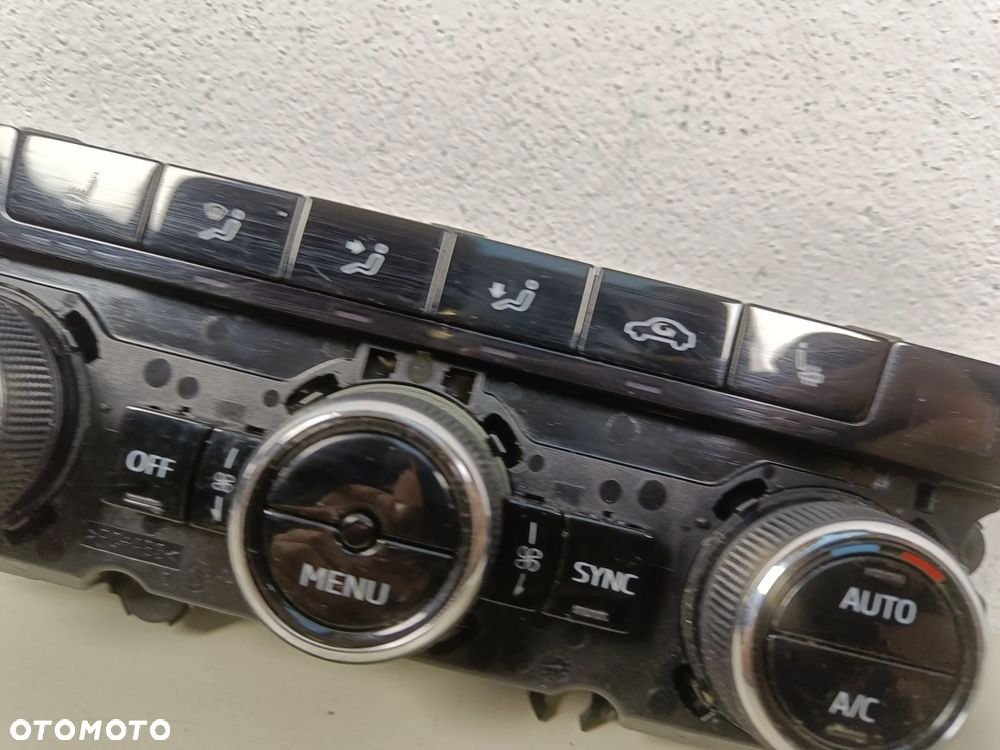 Skoda Octavia 3 FL III lift Panel Sterowania Nawiewu Klimatyzacji 5E0907044AK - 3