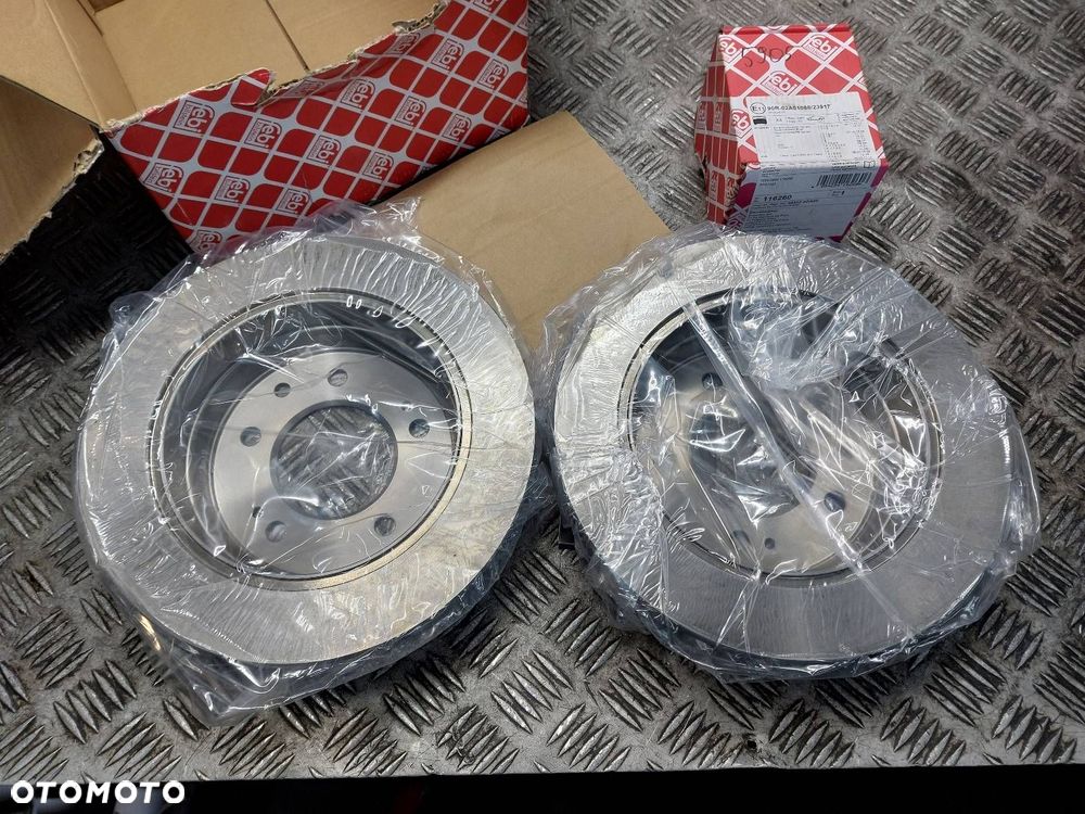 TARCZE HAMULCOWE TYŁ + KLOCKI KIA PROCEED I CEED I FEBI 260mm - 6