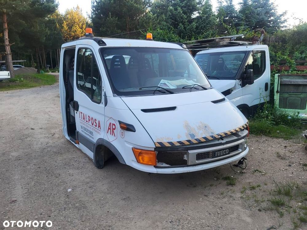 Dubel Kabina Iveco Daily  nie Kompletna sanki resory kiper wywrot hds silnik - 6