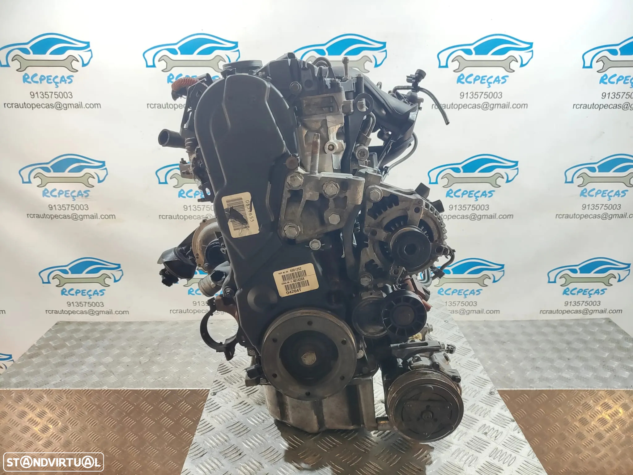 MOTOR COMPLETO 2.0D 16V 140CV D4204T VOLVO V50 545 QXBA C-MAX S-MAX - 4