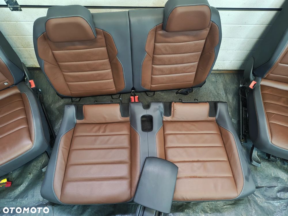 VW T-ROC cabrio komplet foteli fotele grzane super stan skóra mały przebieg 21 tys km - 3