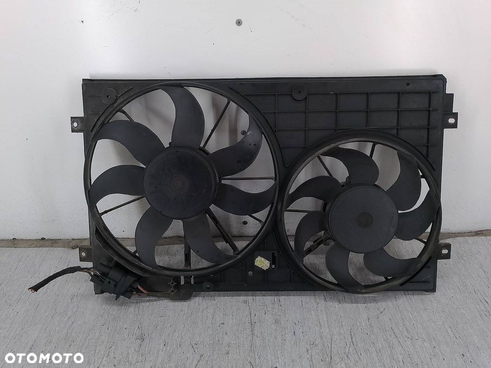 WENTYLATOR CHŁODNICY VW PASSAT B6 1K0121207T 1355D300195 1.9 TDI - 3
