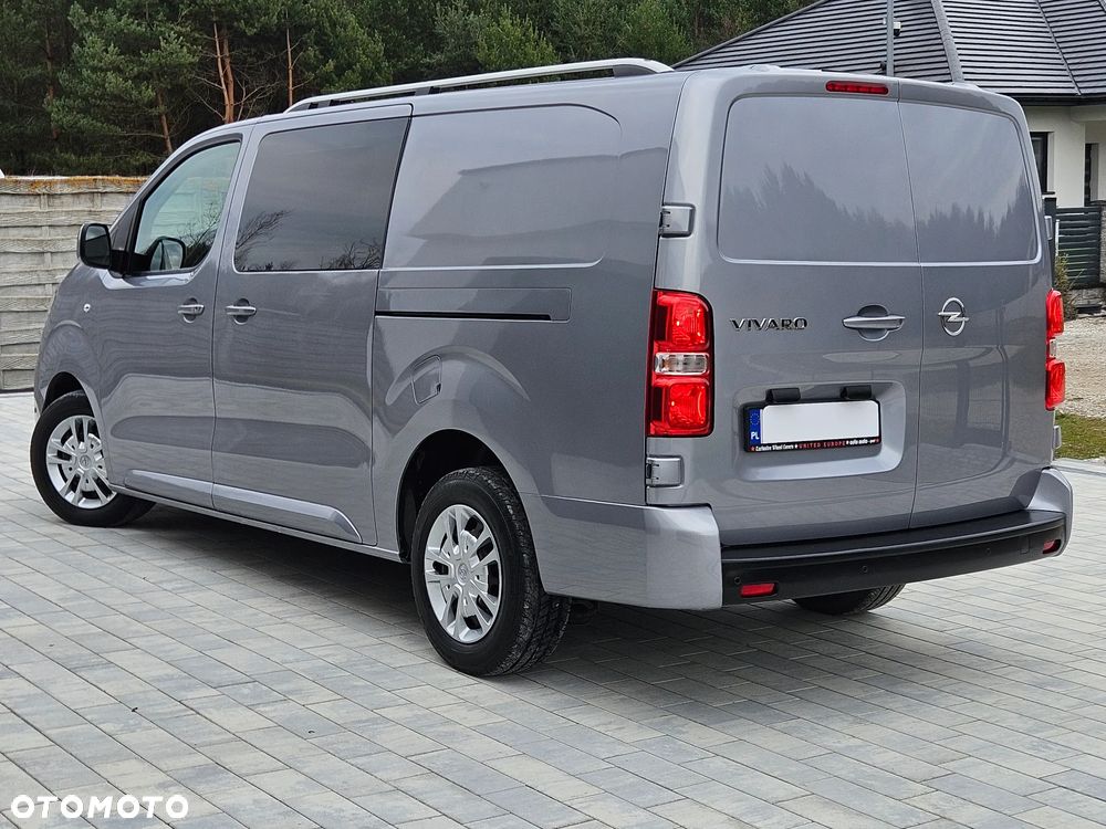 Opel VIVARO Extra Long Brygadowy 2x przesuwne drzwi składana przegroda SalonPL FV23% - 4
