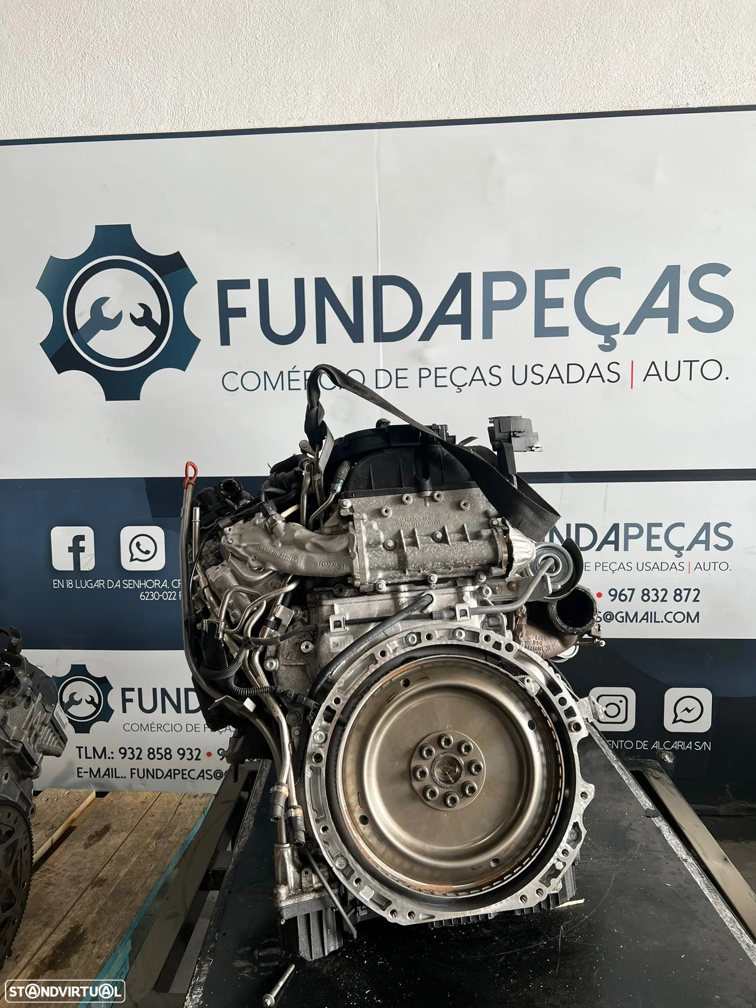 Motor Mercedes C250D 2.2 204Cv Ref: 651.921 - 4