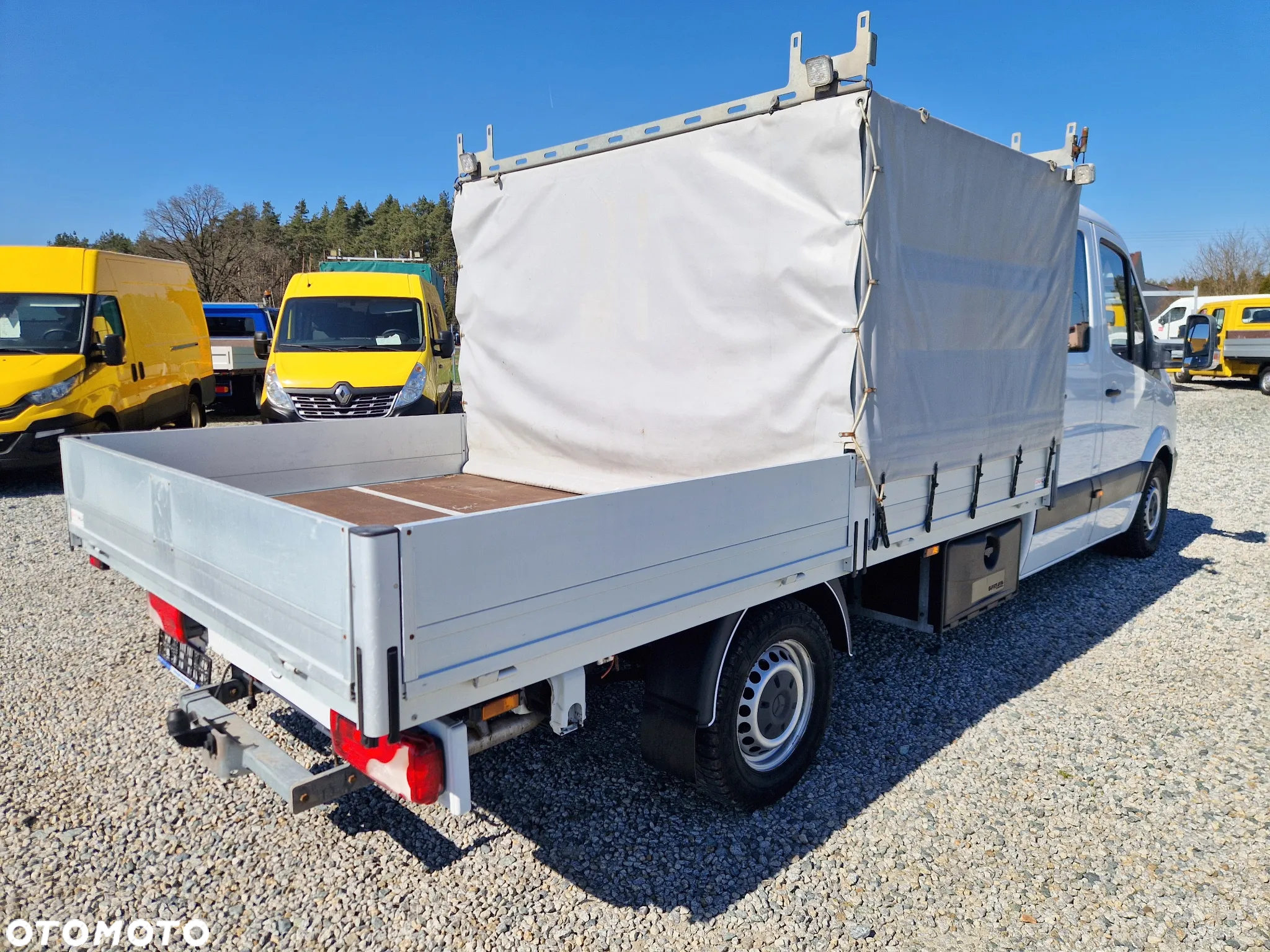 Mercedes-Benz SPRINTER 316 2,2 CDI 163 KONNA DOKA BRYGADÓWKA 6 OSOBOWA 3,5M SKRZYNIA KLIMA WEBASTO GWARANCJA - 5