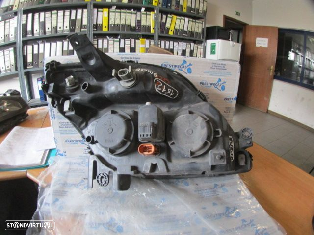 Farol 7700432094 7701047606 RENAULT SCENIC RX4 2002 1.9 DCI 100CV 5P VERDE ESQ H7 + H1 ORIGINAL VALEO - 2