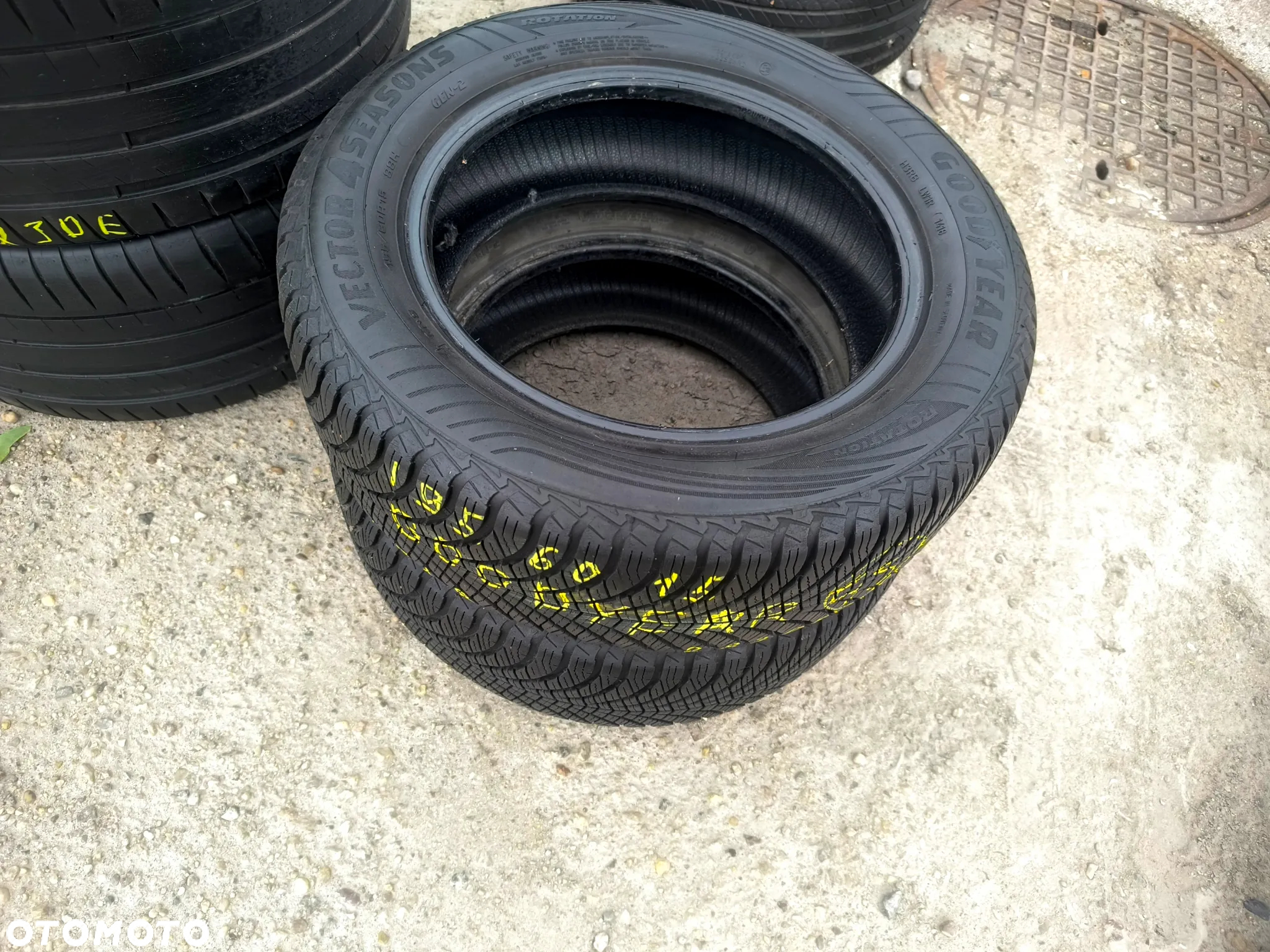 195/60R15 88H Opony Całoroczne Wielosezonowe GOODYEAR VECTOR 4SEASONS GEN-2 6,5mm Legnica ALU-RAD 195/60 - 4