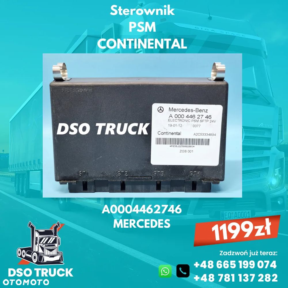 A0004462746 Sterownik Komputer PSM CONTINENTAL MERCEDES ACTROS ATEGO - 1