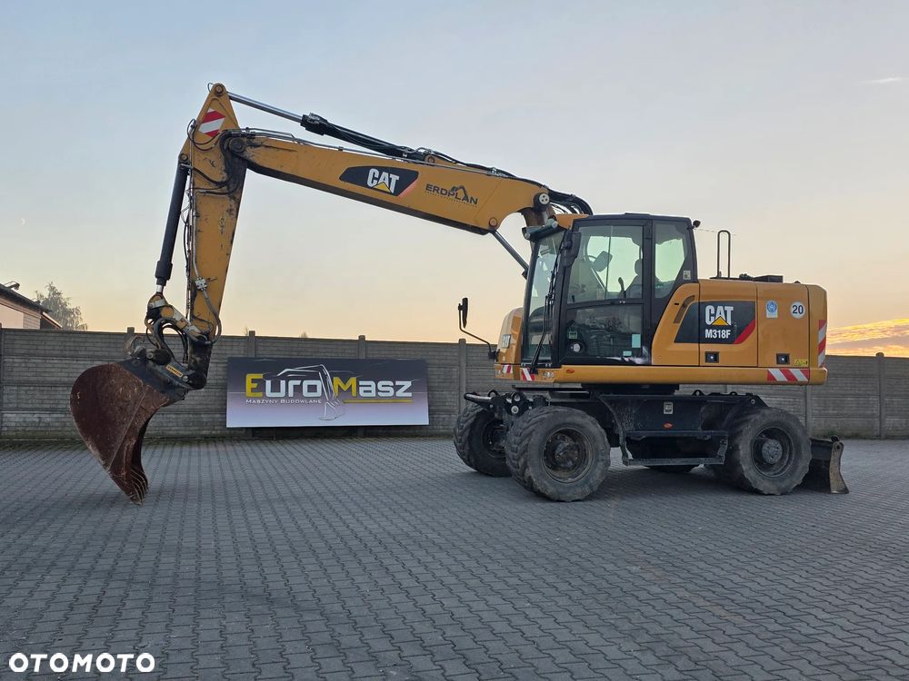 Caterpillar M318F, 2019 ROK, 6200 MTH, OIL QUICK - 1