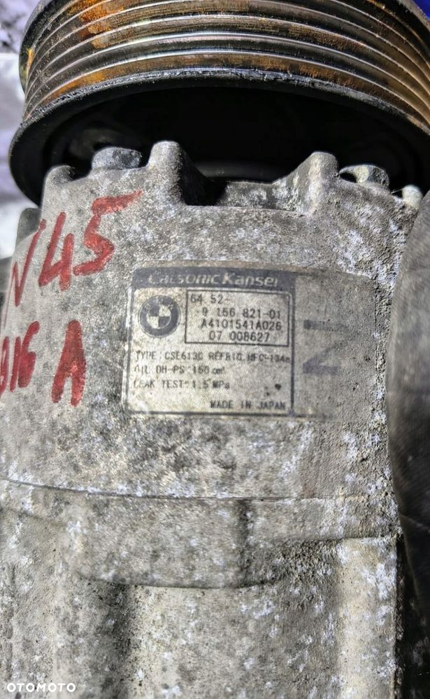 SPRĘŻARKA KLIMATYZACJI BMW, CALSONIC 6452915682101, 64529156821, 915682101 - 4