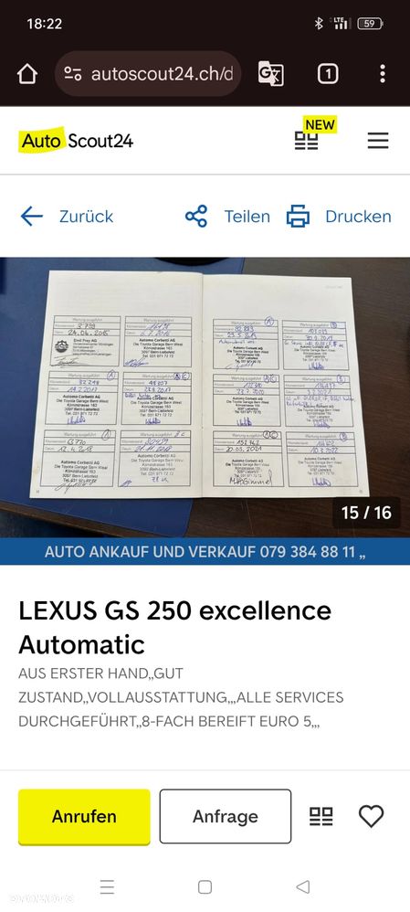 Lexus GS 250 Prestige - 27
