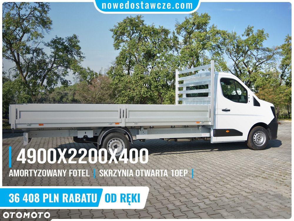 Renault Master 2.0 170KM Skrzynia otwarta 4900x2200x400 - 2