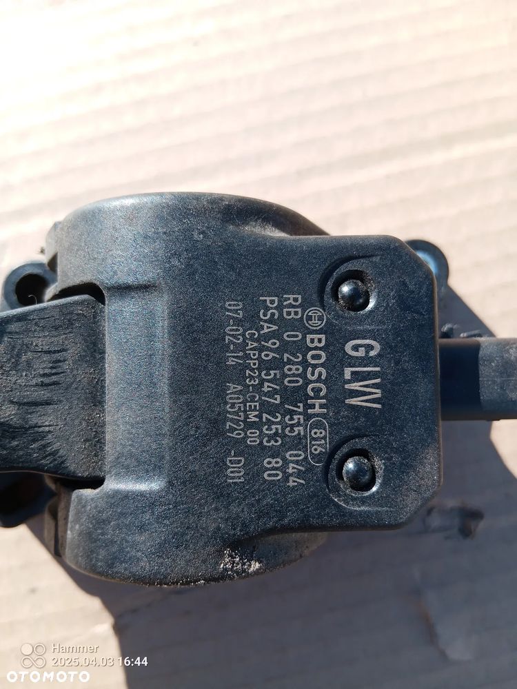 C4 PICASSO I pedał gazu 9654725380 - 2