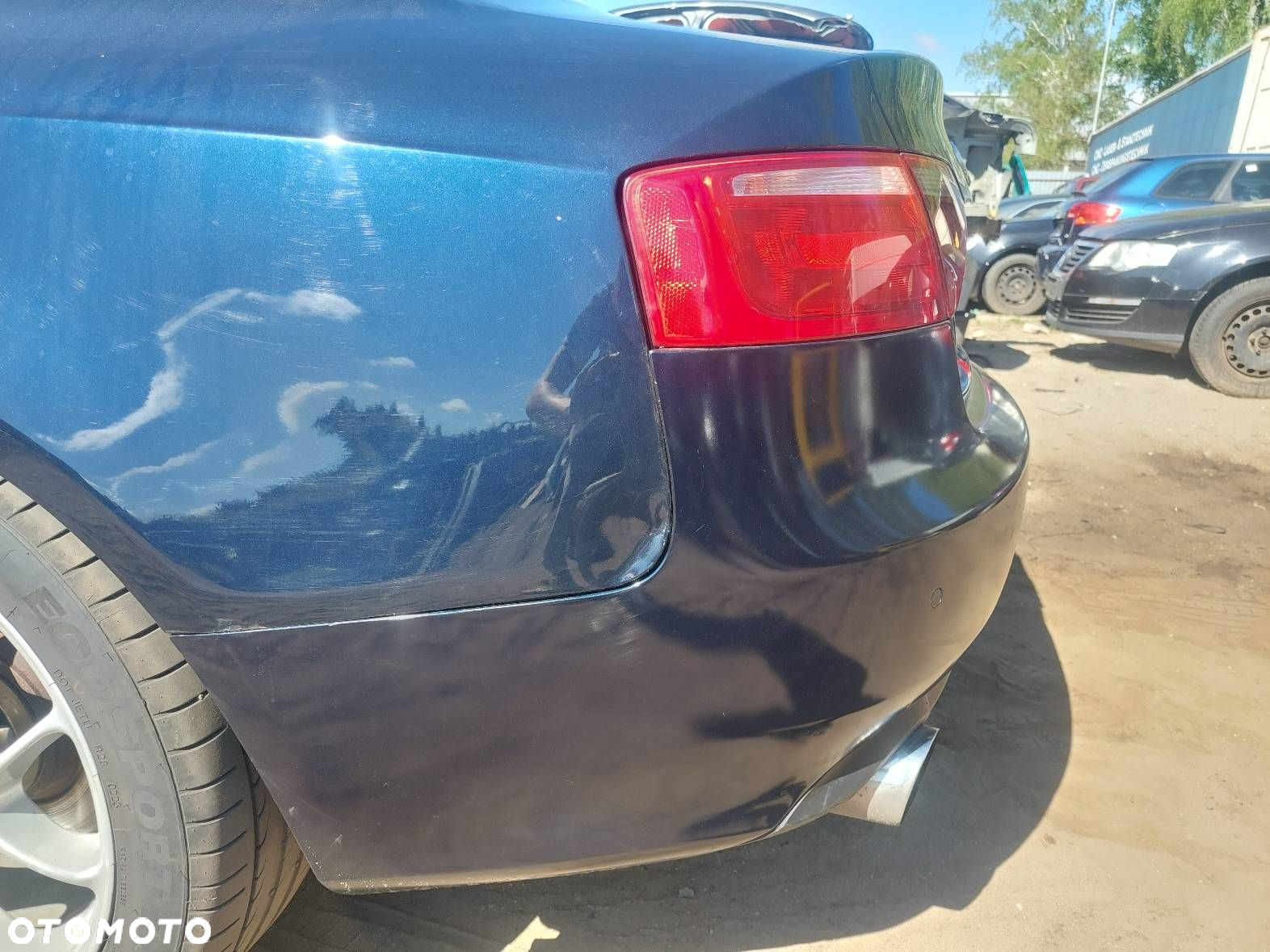KOMPLETNY TYŁ AUDI A5 8T LZ5A UK - 4