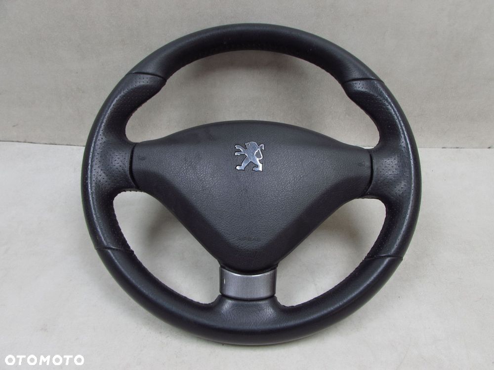 PEUGEOT 207 GTI RC 06-14 KIEROWNICA SKORA WENTYLOWANA PODUSZKA AIRBAG - 1