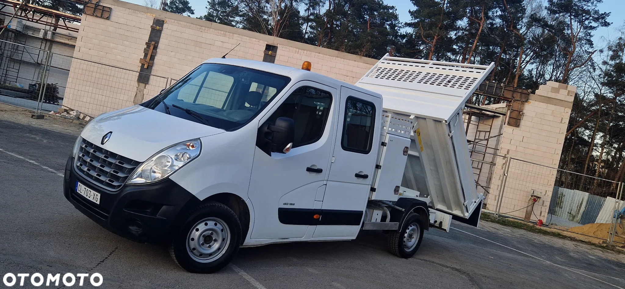 Renault MASTER KIPER BRYGADÓWKA 7 OSÓB KLIMA SKRZYN KJA DYSTRYBUTOR PALIWA NOWE OPONY - 11
