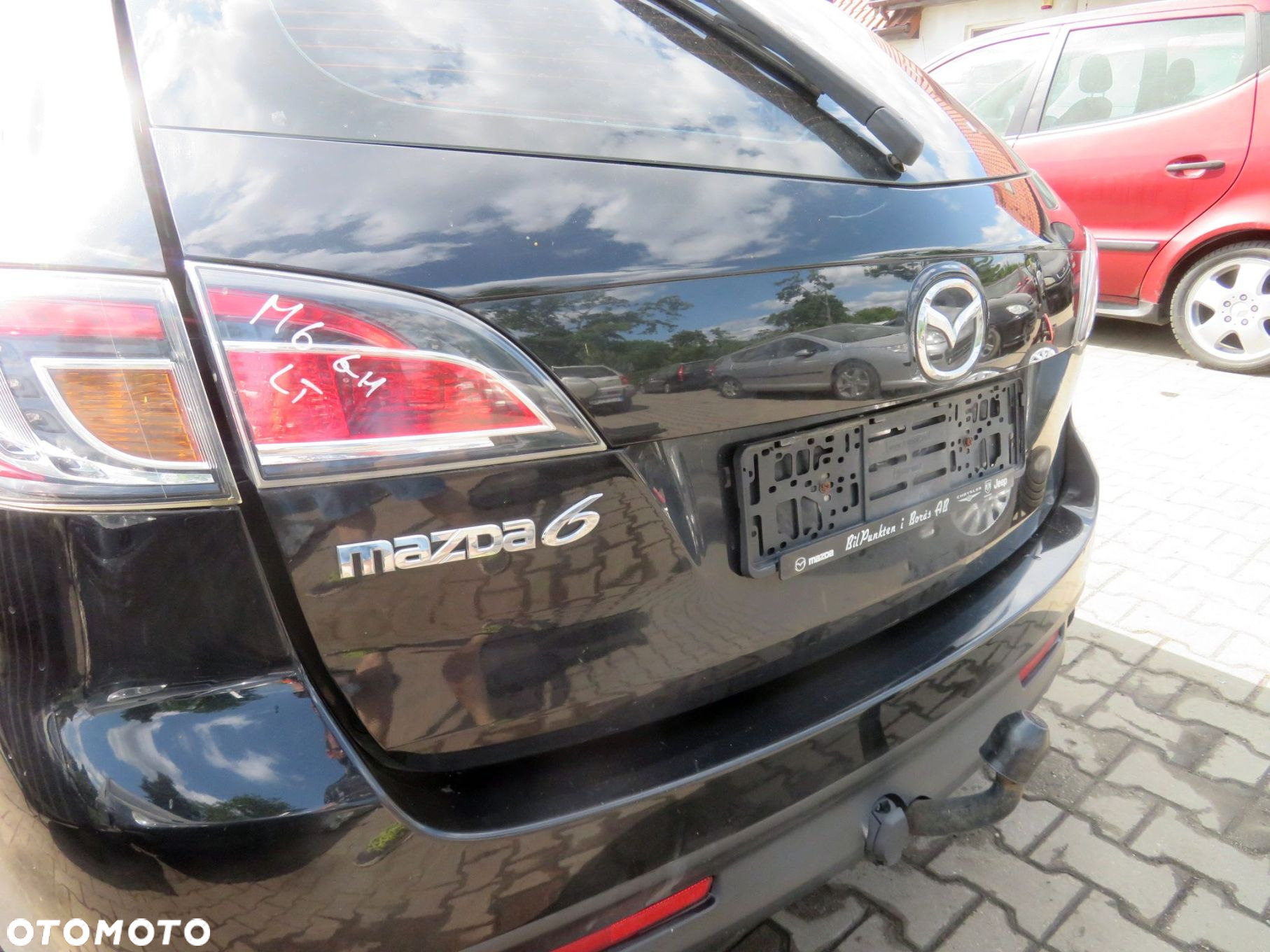 KLAPA BAGAŻNIKA TYLNA 6 II GH LIFT KOMBI 16W GSYA-62-02XB CZARNY MAZDA 2010-2012 - 6
