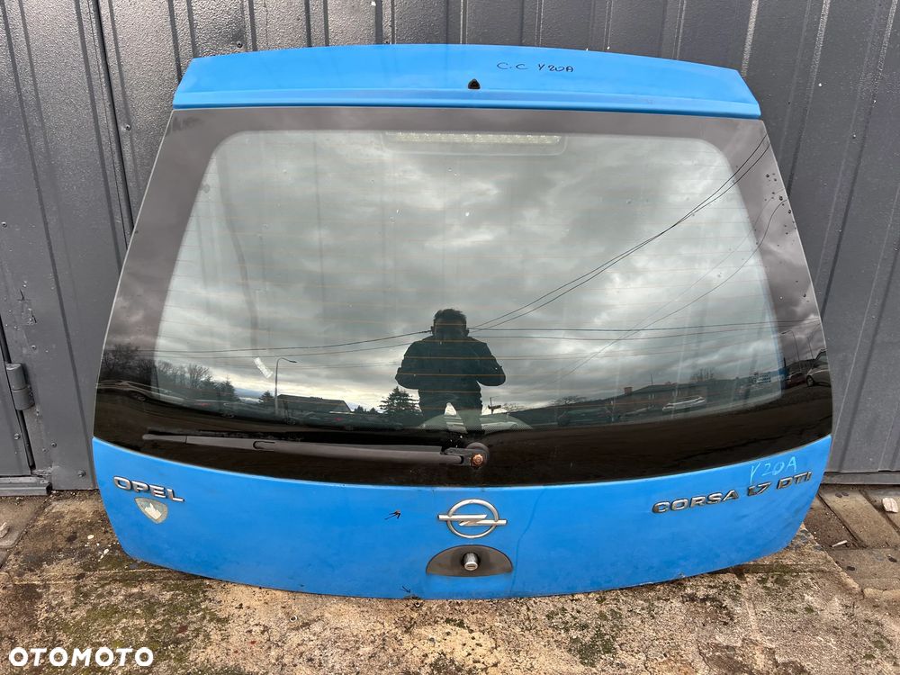 OPEL CORSA C Klapa tylna tył szyba klapy zamek wycieraczka kpl. - 1