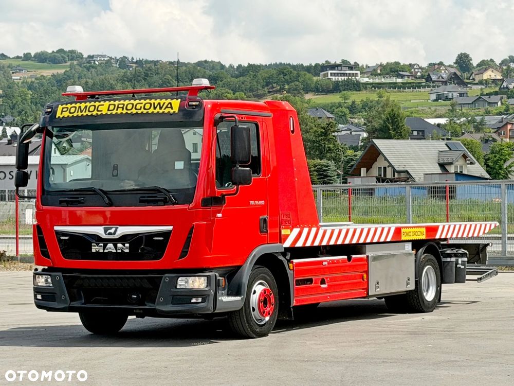 MAN TGL 12.220 * LAWETA 5,95 m * STAN BDB - 4
