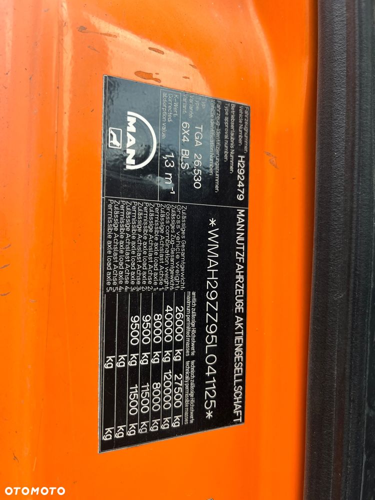 MAN TGA 26.530 6x4 BLS - 8